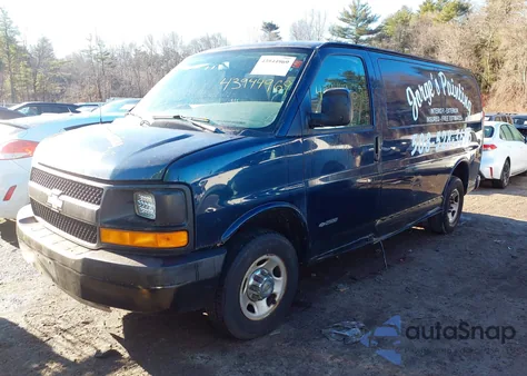 2005 Chevrolet Express z USA, uszkodzony, nr VIN 1GCGG25V451203999